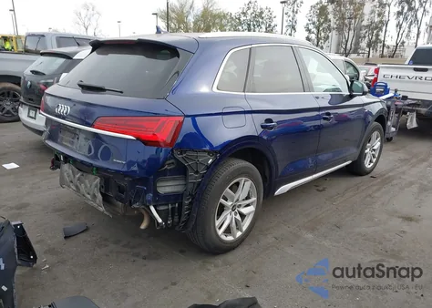 2022 Audi Q5 Premium 45 Tfsi S Line Quattro S Tronic из США, поврежденный, VIN WA1GAAFY4N2102020